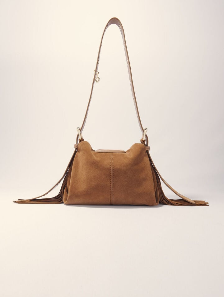 Miss M mini suede bag