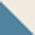 Blue / Ecru