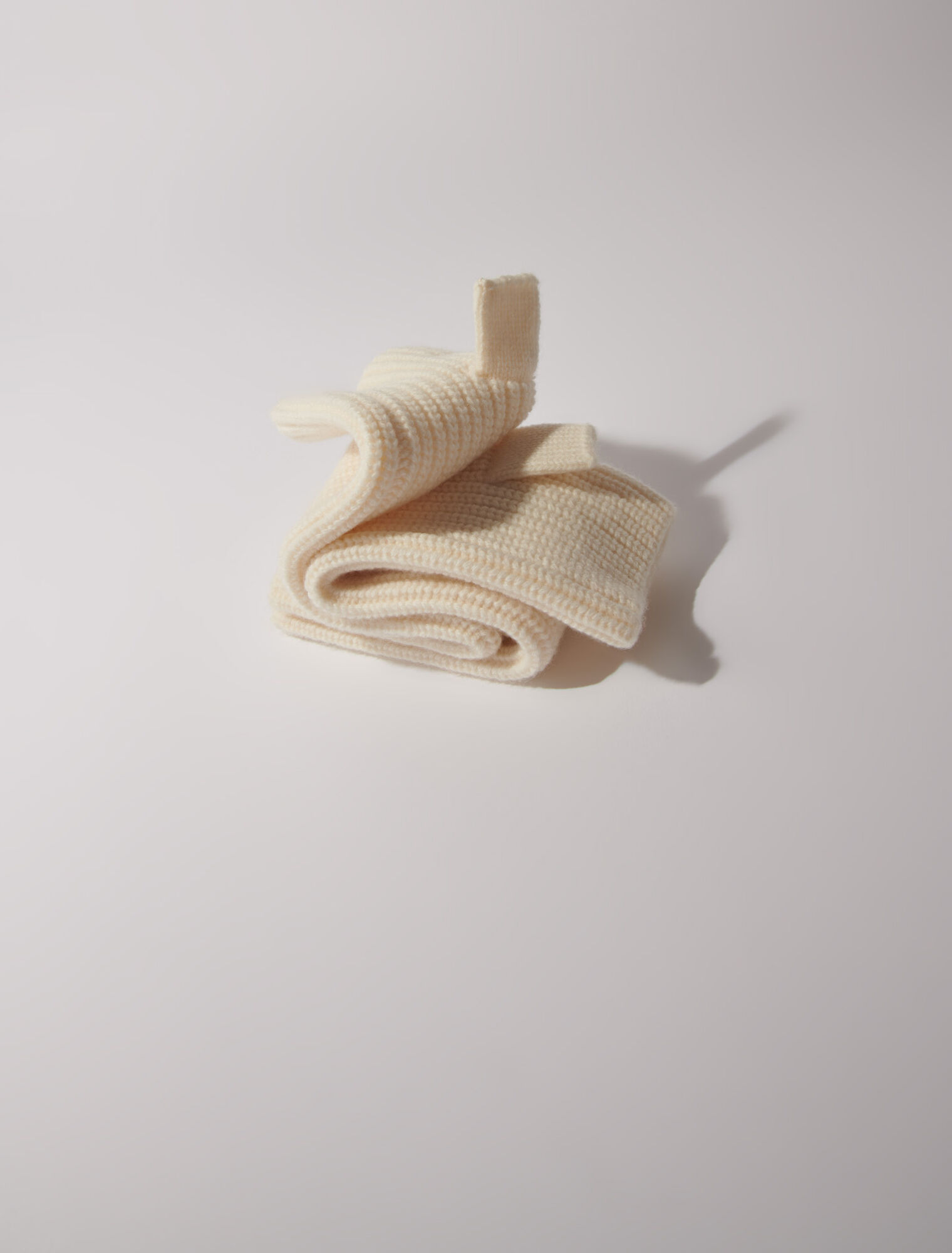 Wool and cashmere mittens