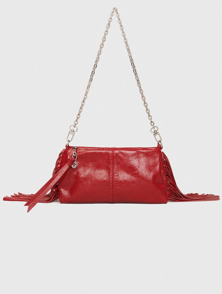 Miss M Pouch leather clutch