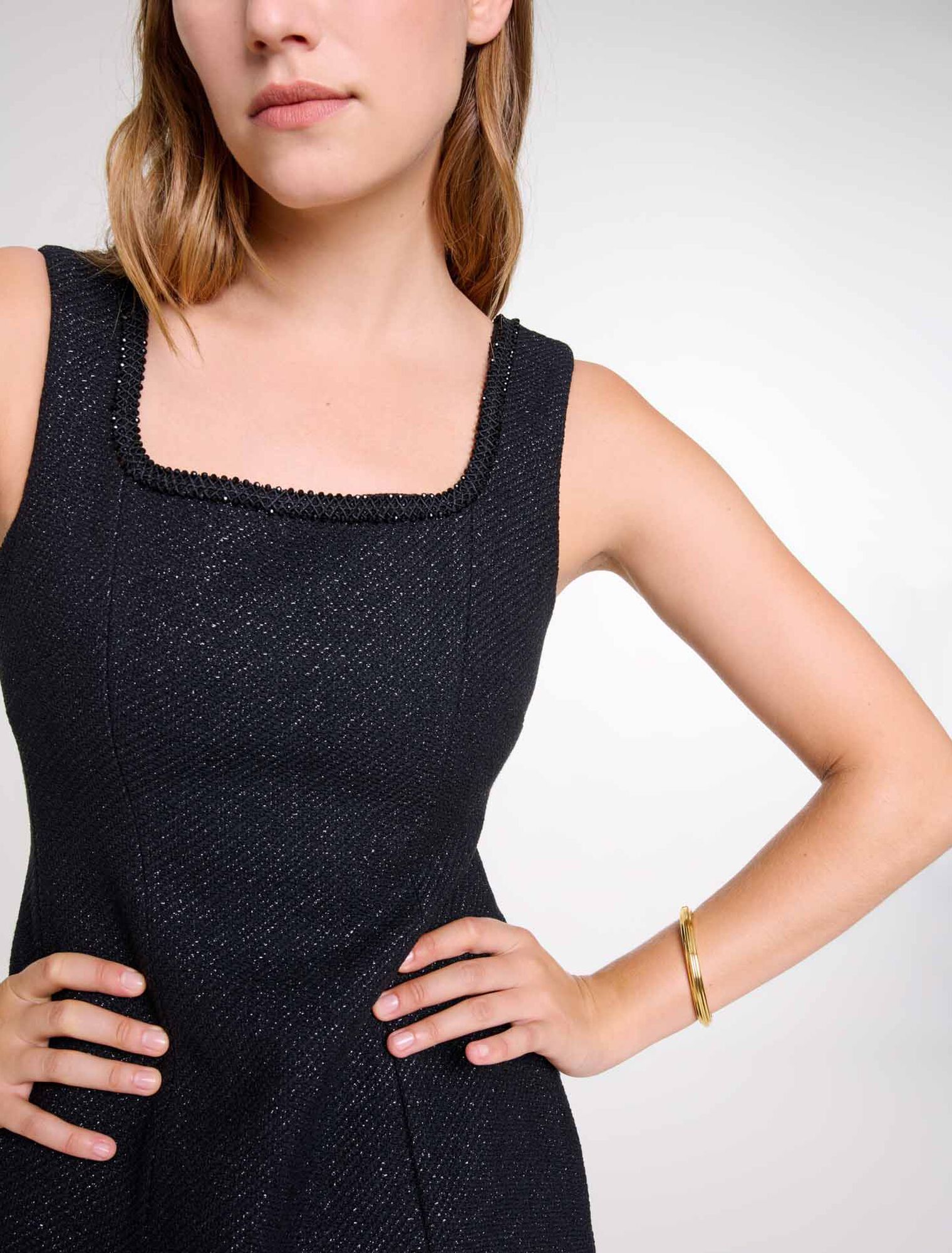 Short rhinestone dress