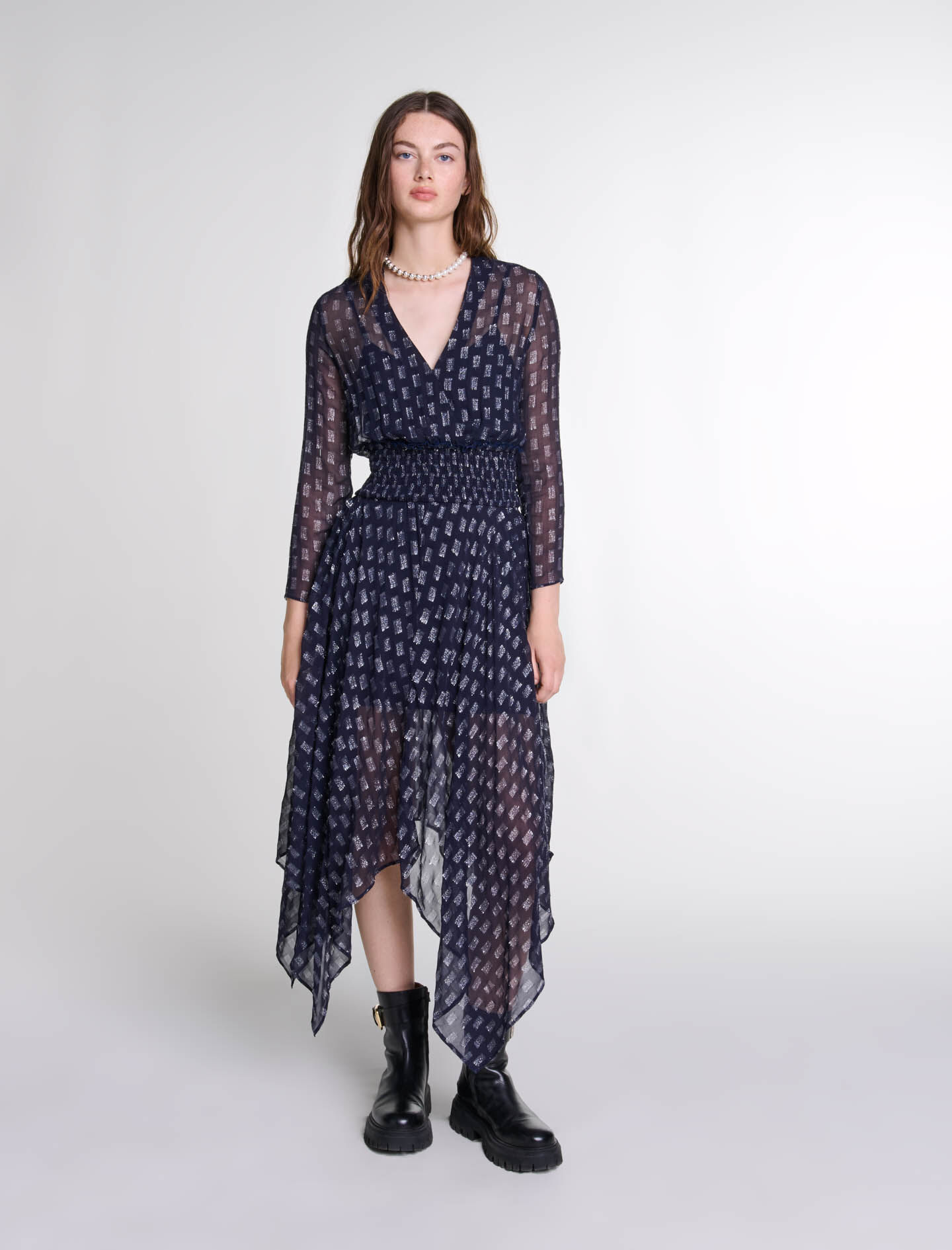 Women s Scarf dresses The Latest Styles Maje