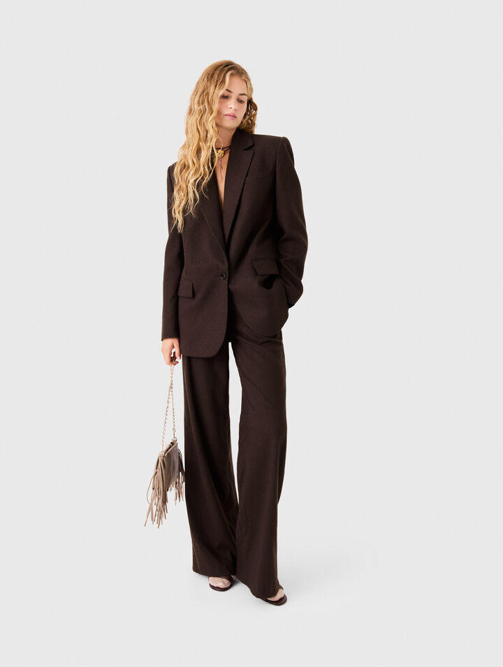 Rhinestone suit jacket
