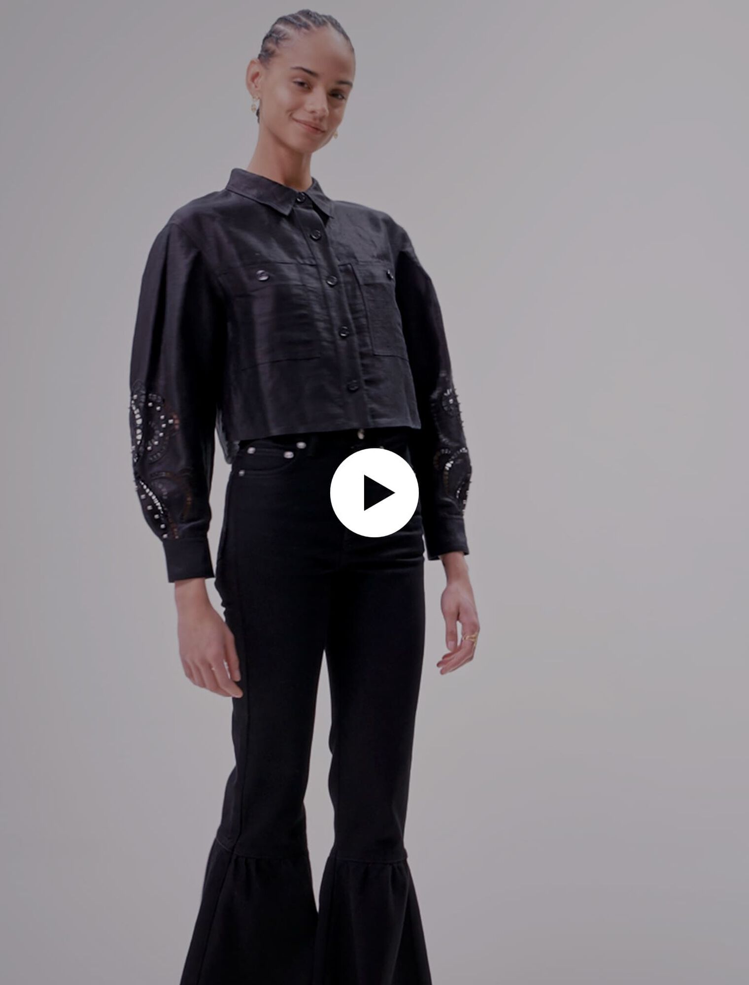 Flared jeans