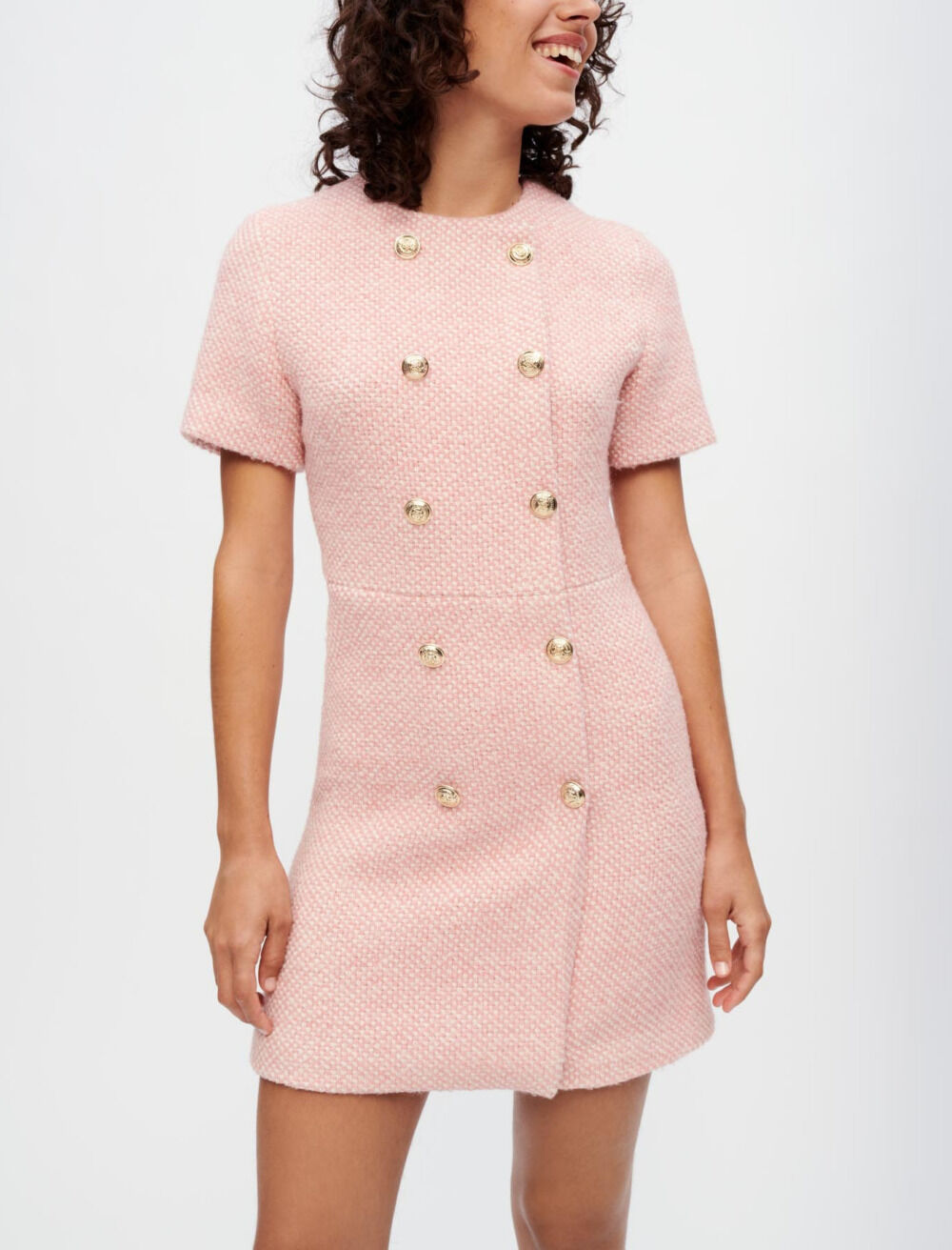Robe tweed top