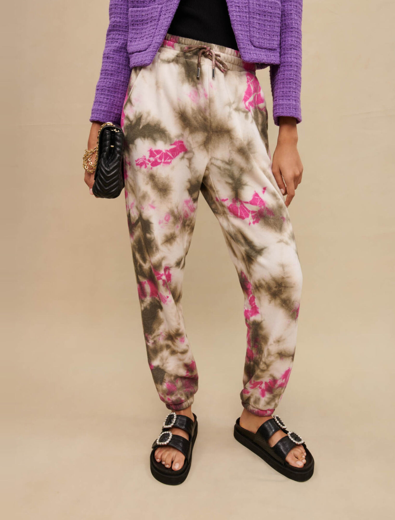 Tie&dye jogging pants