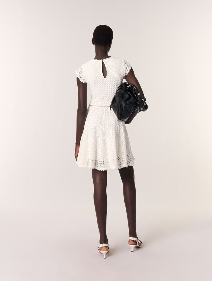 Short crochet dress