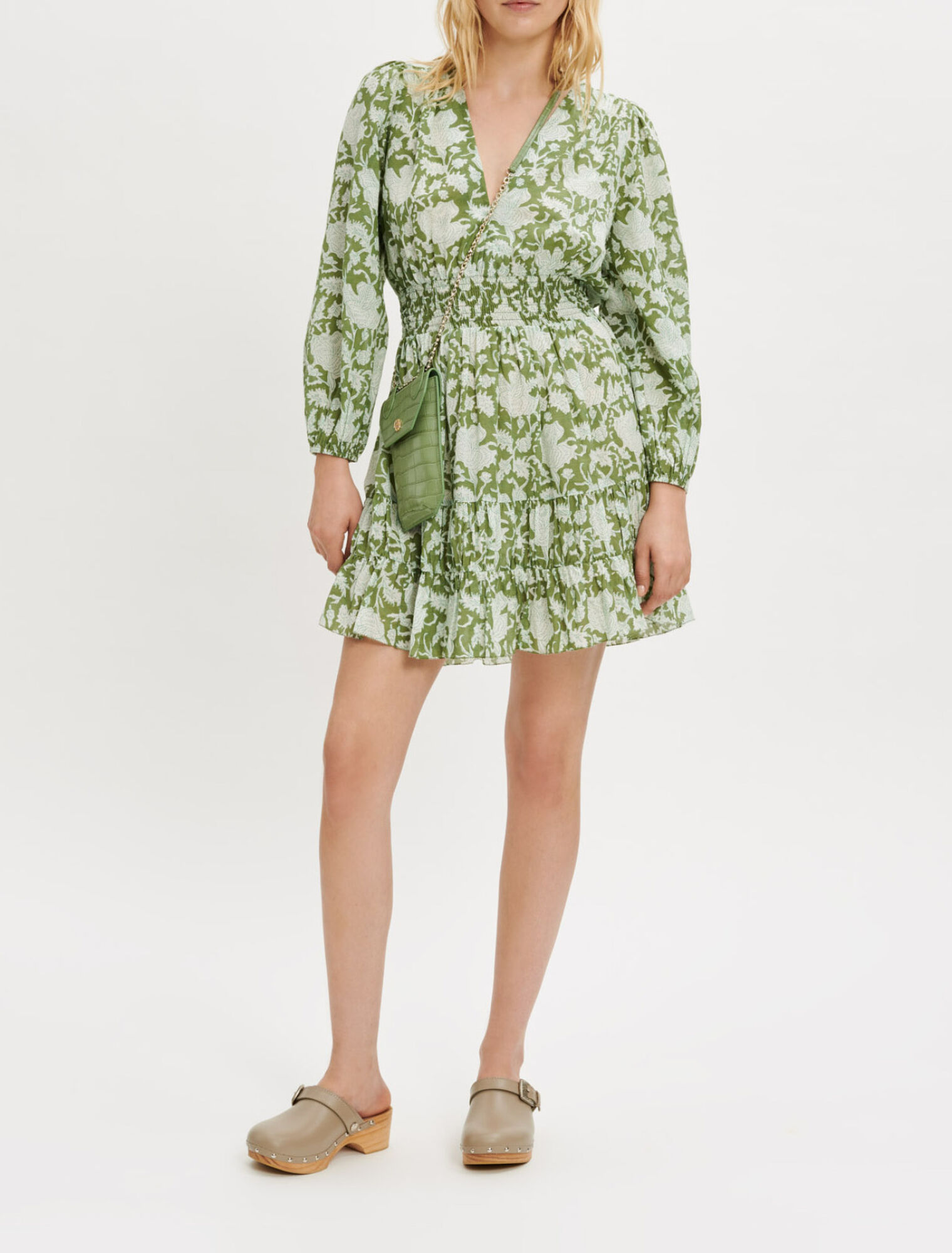Short printed dress