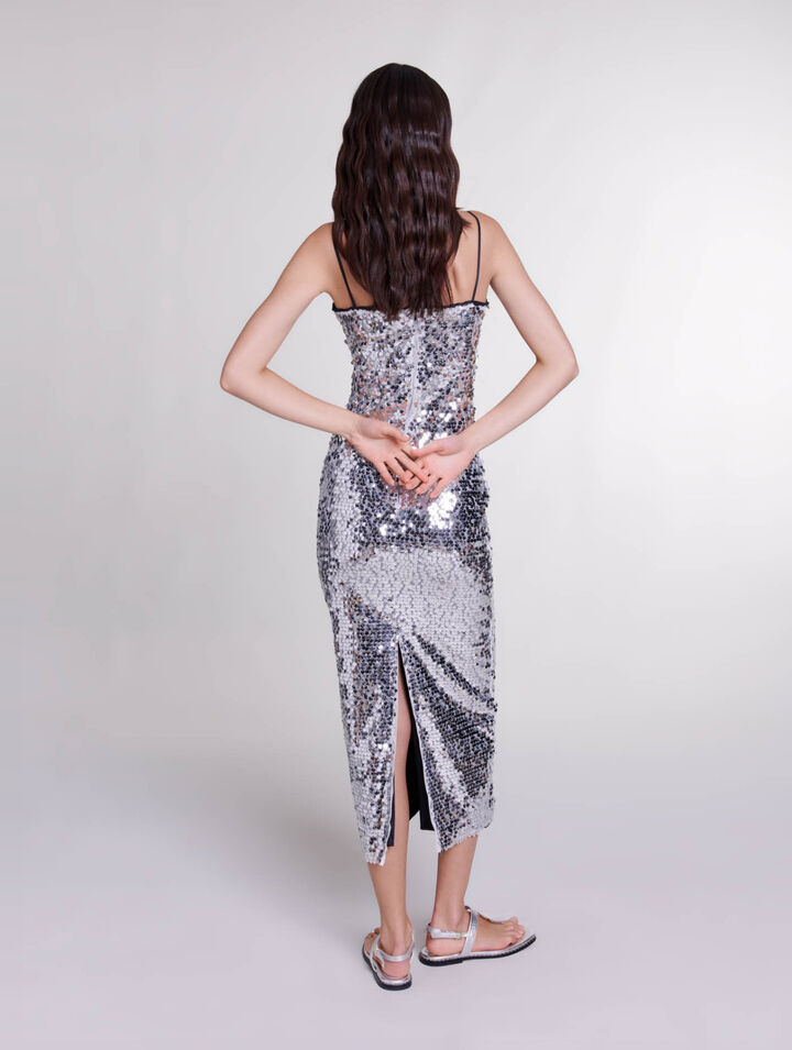 Sequin maxi dress