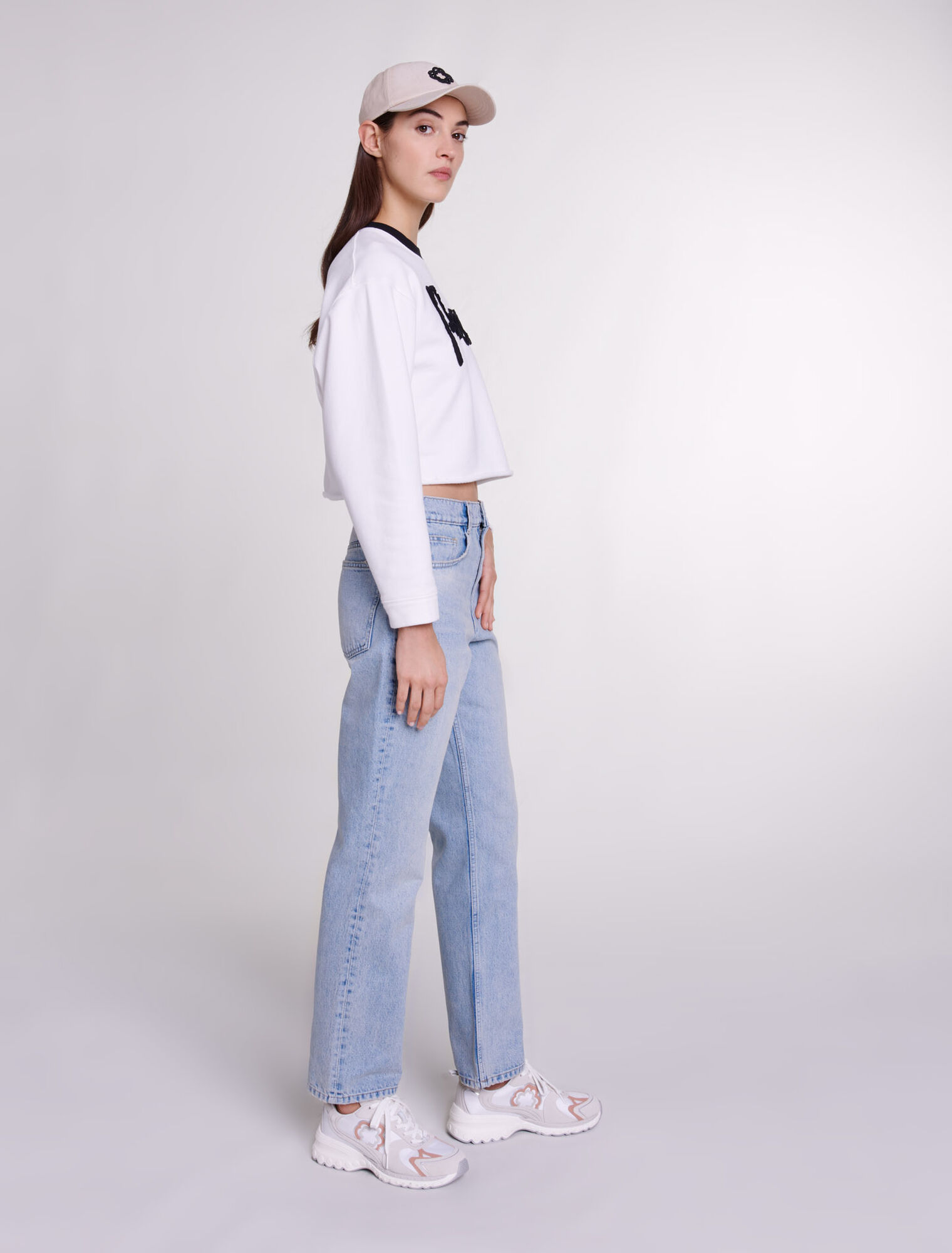Cropped sweatshirt