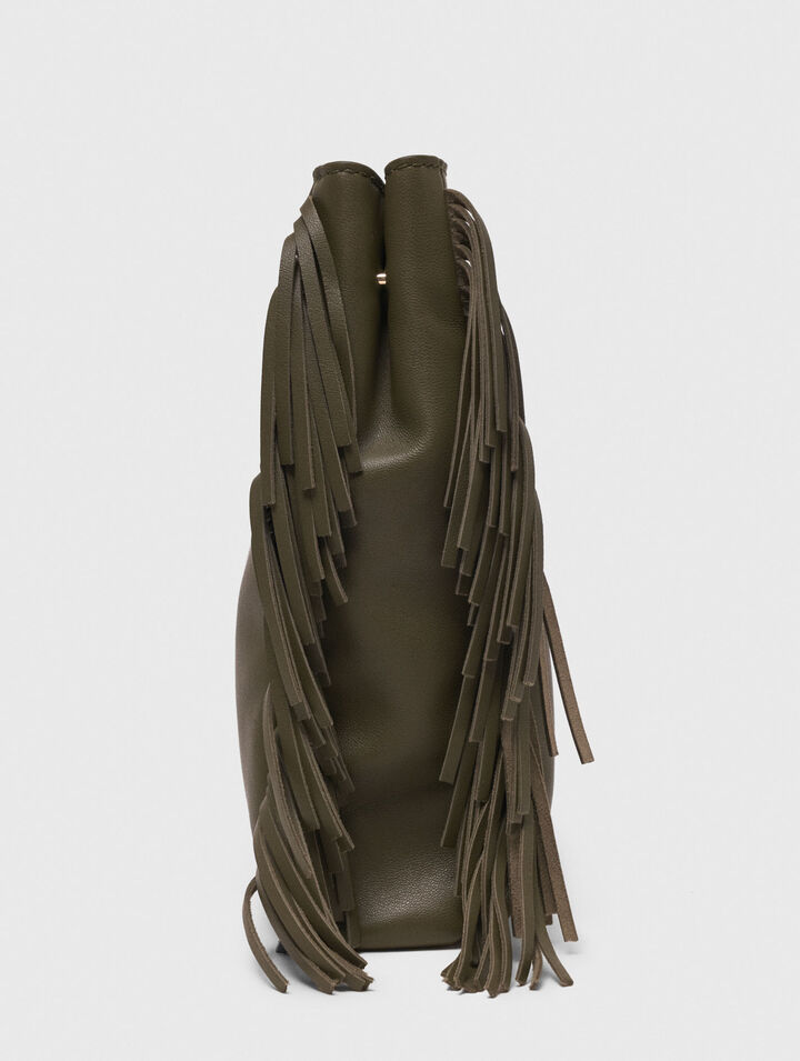 Smooth leather M bag
