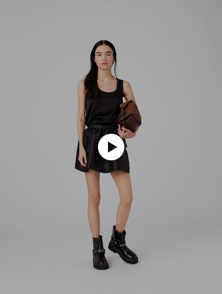Silk tank top