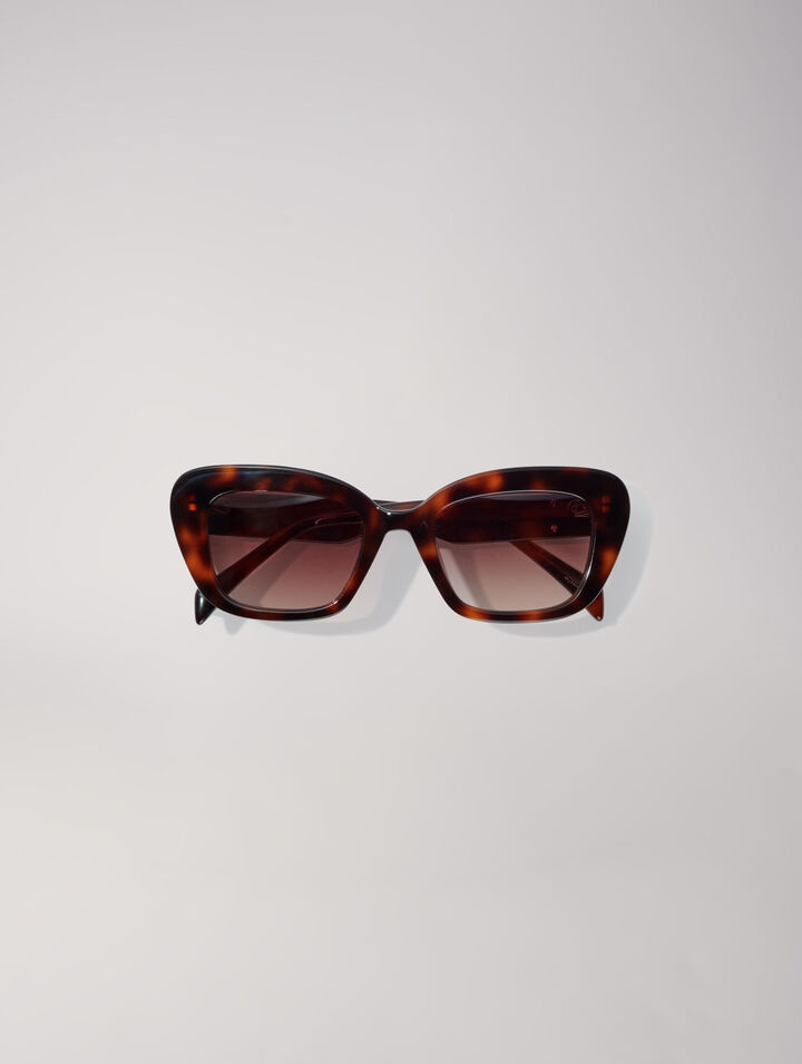 Acetate cat-eye glasses
