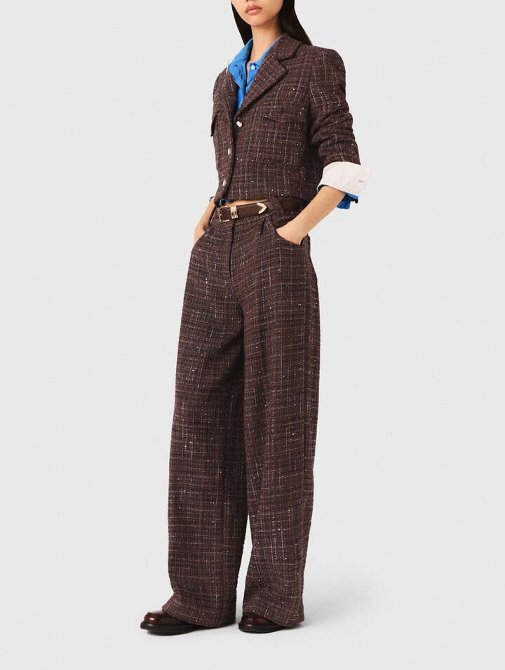 Tweed trousers