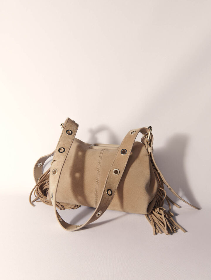 Miss M mini suede bag