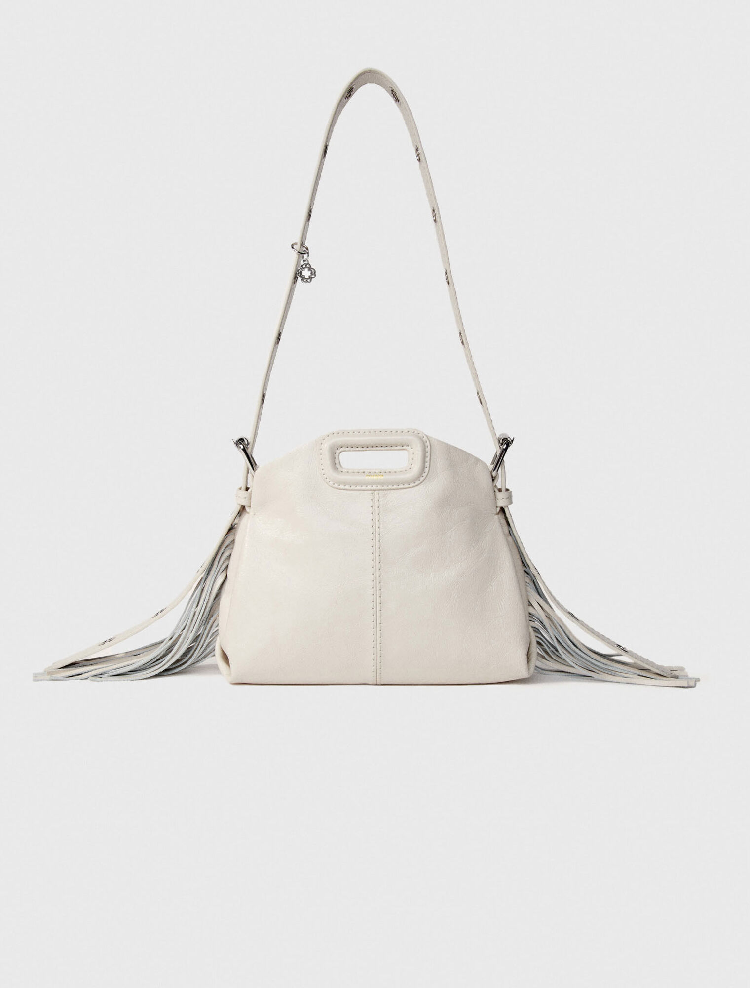 Crackle leather mini Miss M bag