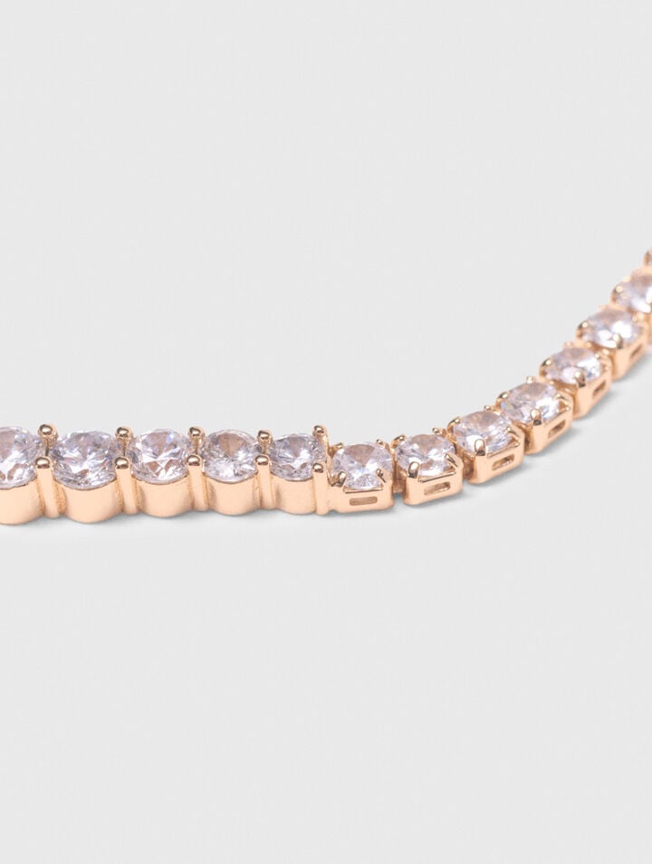 Cascade diamanté necklace