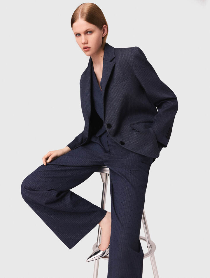 Rhinestone suit jacket