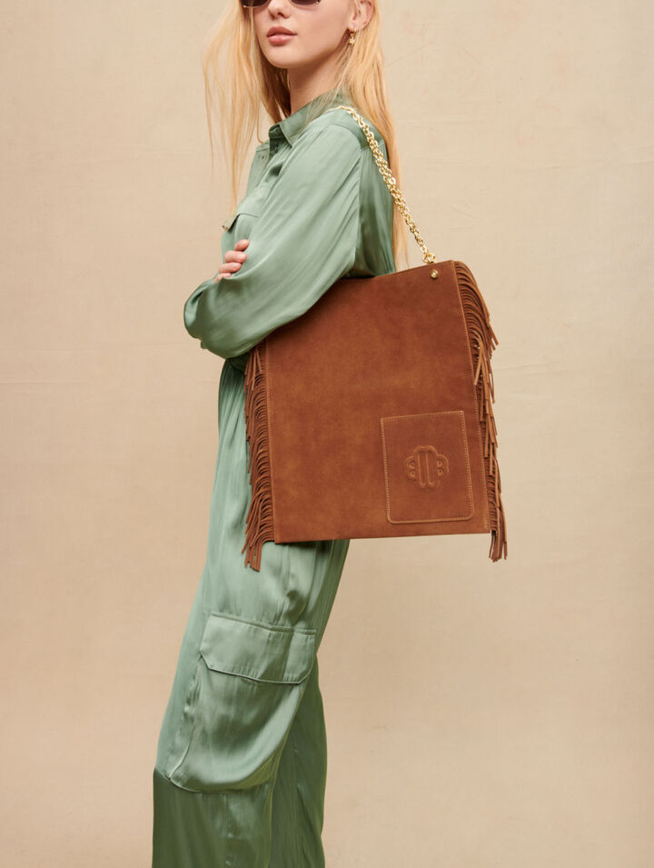 Satin pants suit