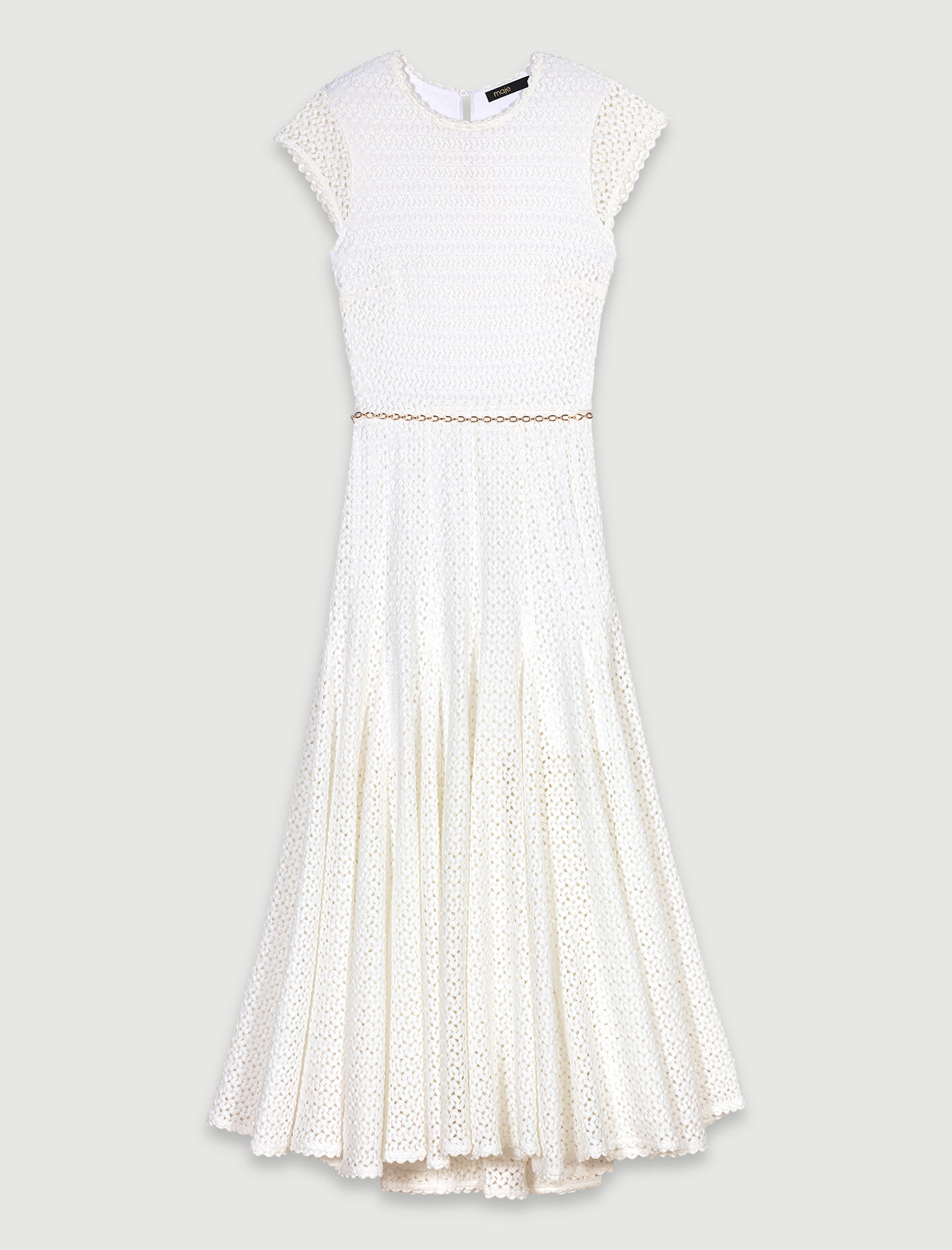 Women s White dresses The Latest Styles Maje