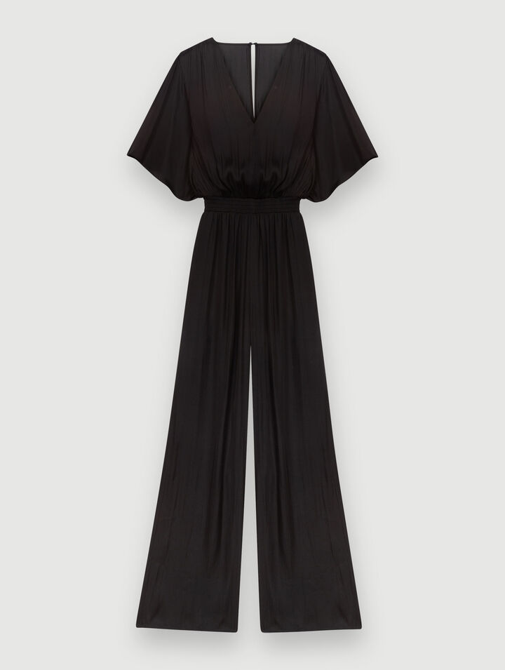 Satin trouser suit