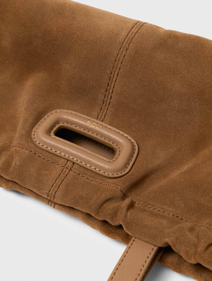 Suede Milpli Gazette bag