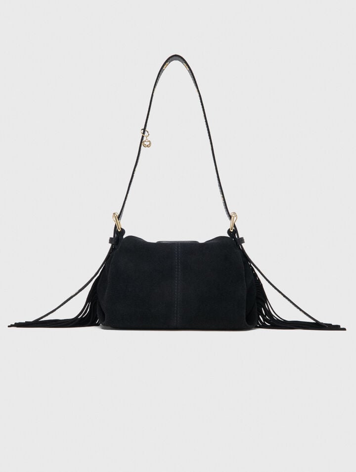 Suede mini Miss M bag