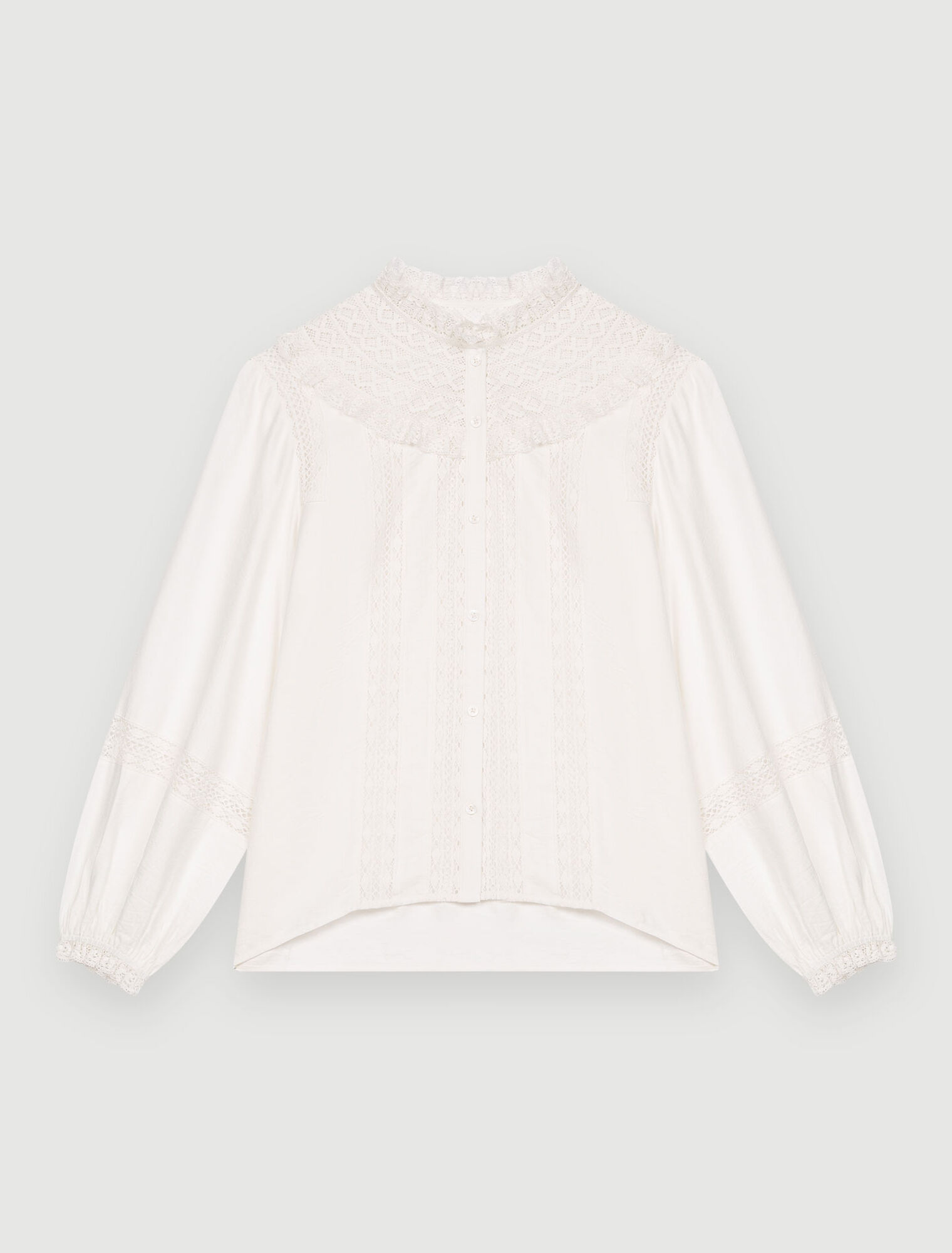 Broderie anglaise shirt