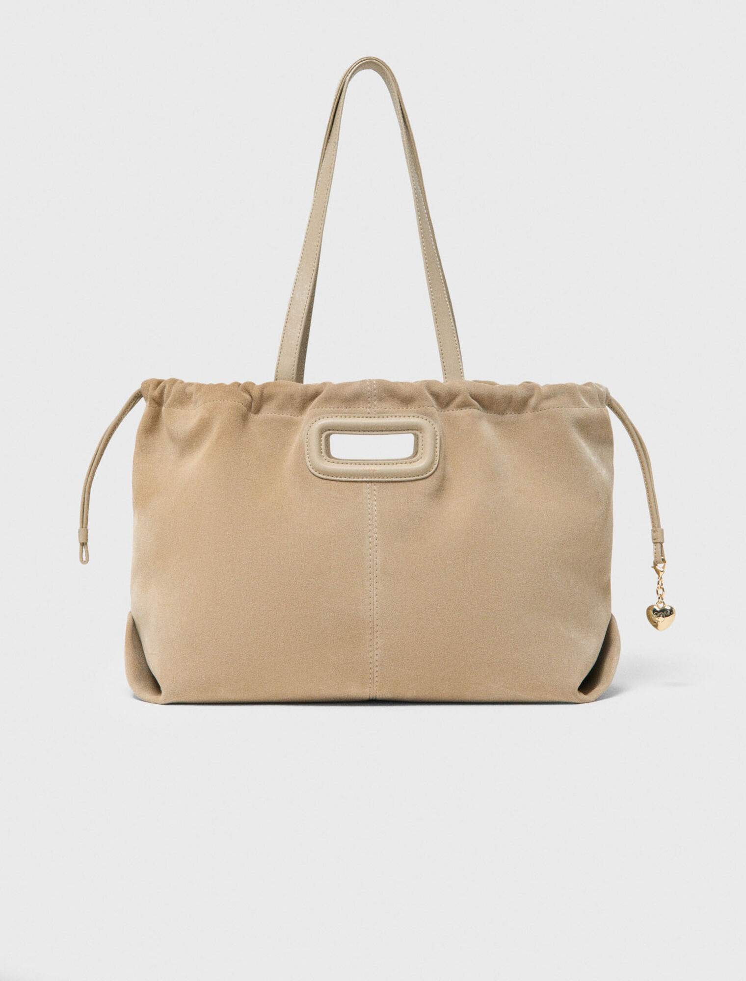 Suede Milpli tote bag