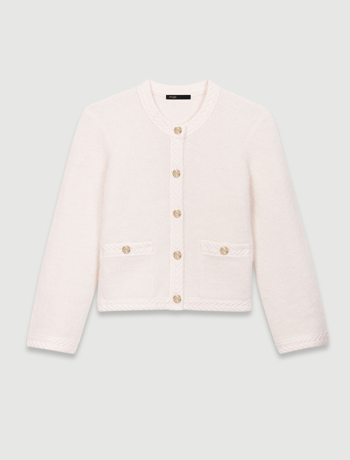 Maje white cardigan online