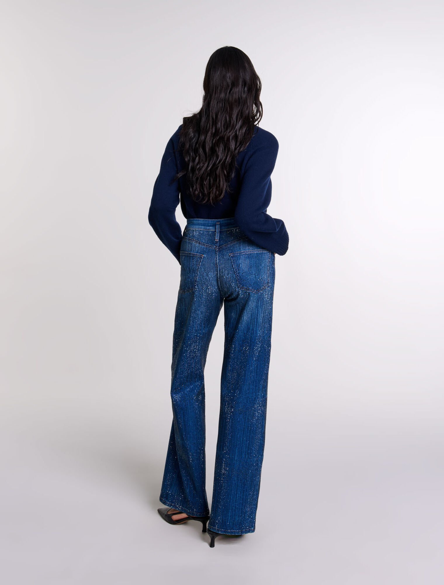 Rhinestone jeans