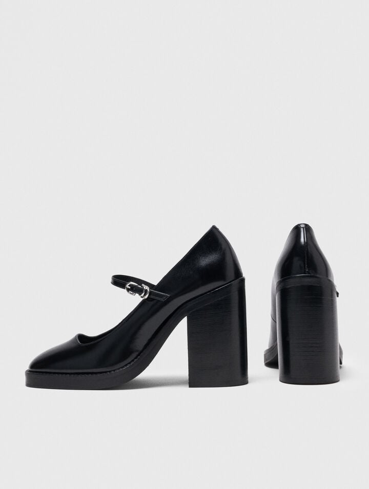 Leather Mary Janes