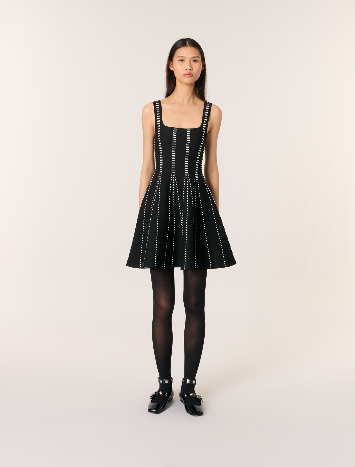 Maje pinafore dress best sale