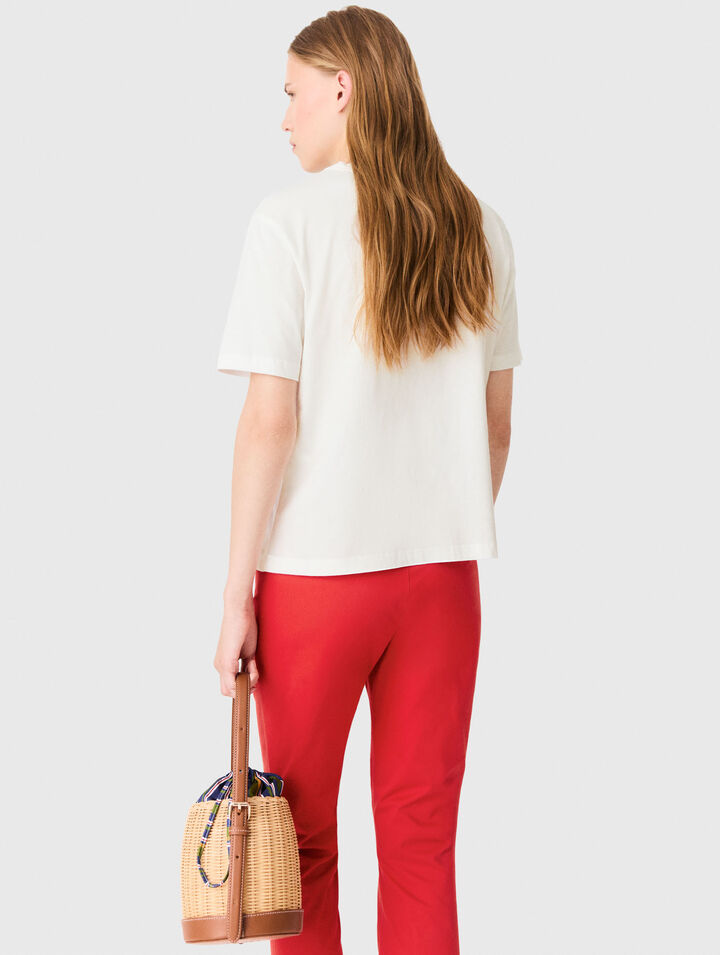 T-shirt with fish print