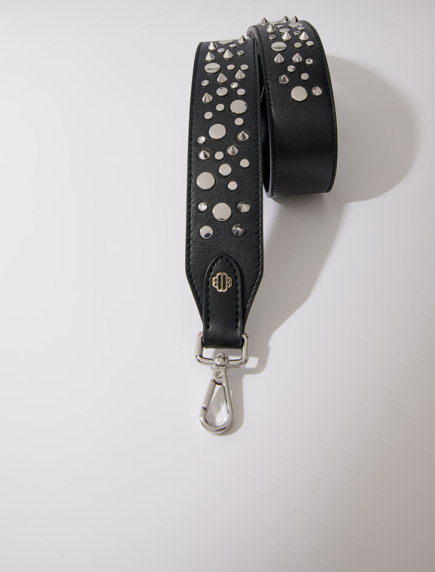 Leather shoulder strap