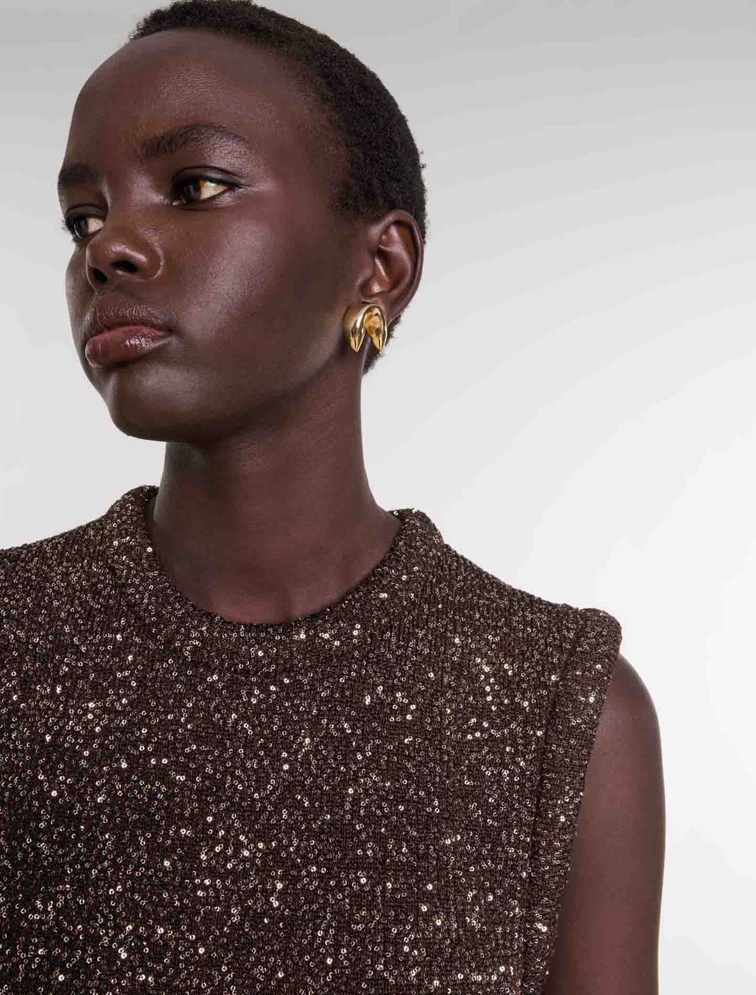 Short sequin dress