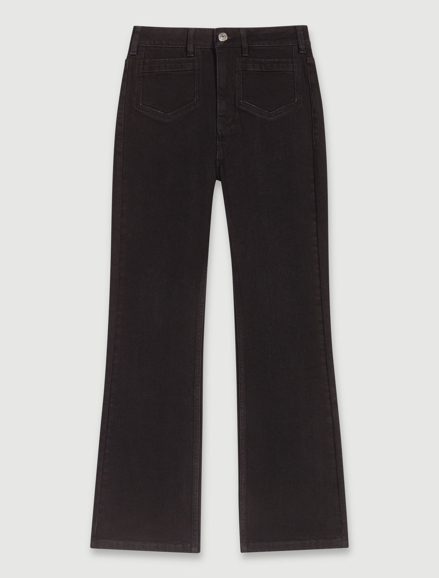 Straight-leg jeans