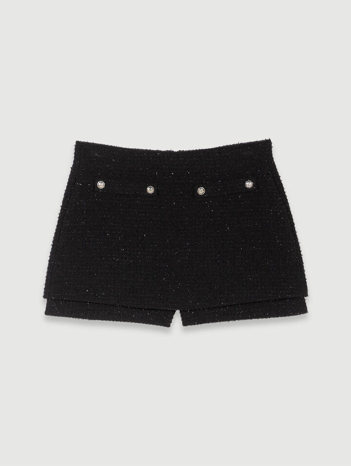 Tweed shorts
