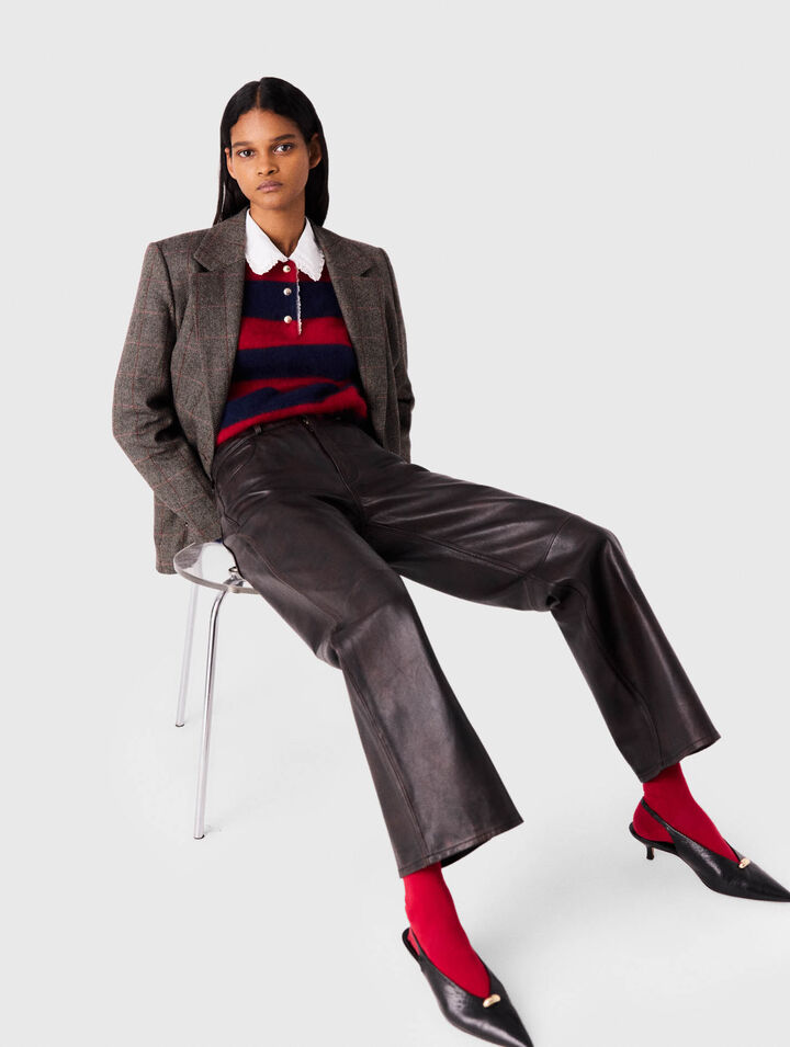 Leather trousers