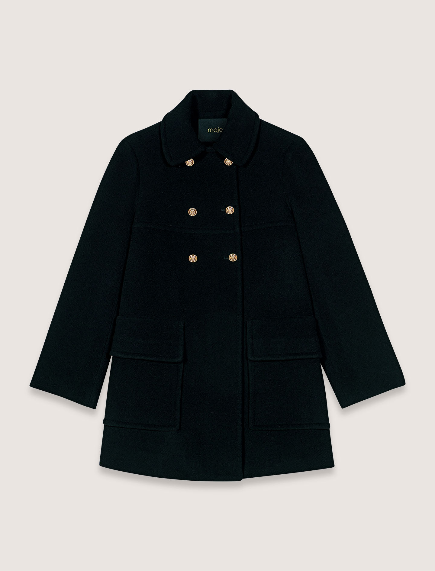 Women s Wool coats The Latest Styles Maje