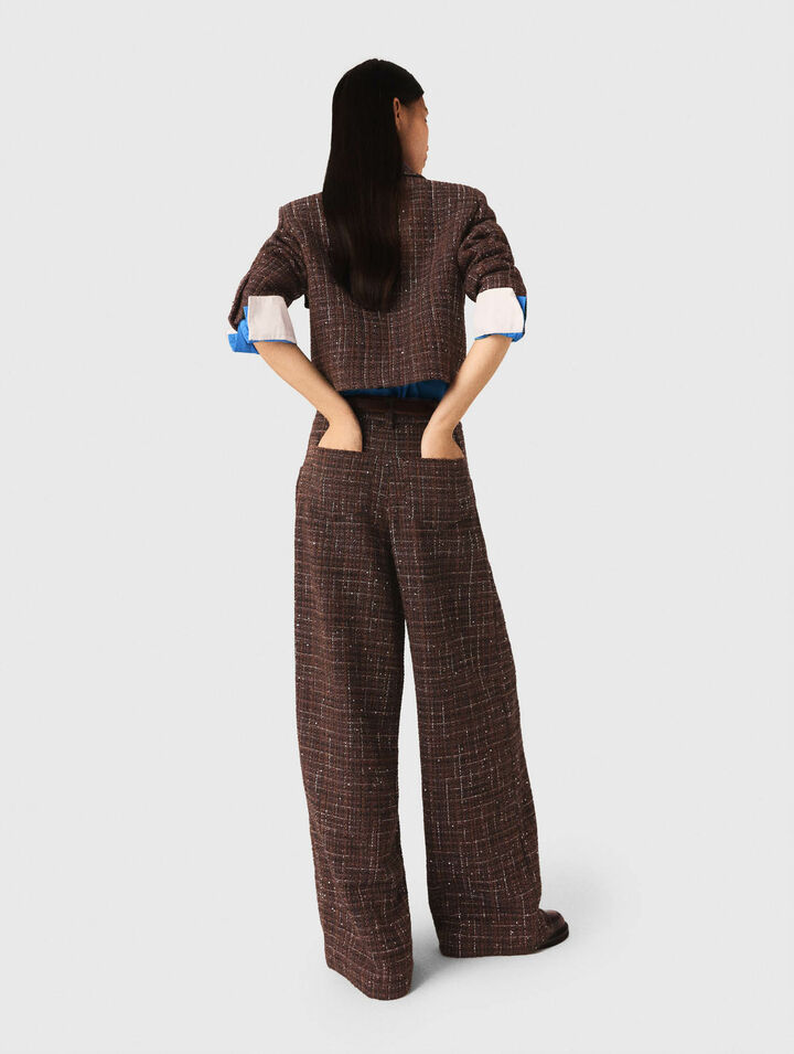 Tweed trousers