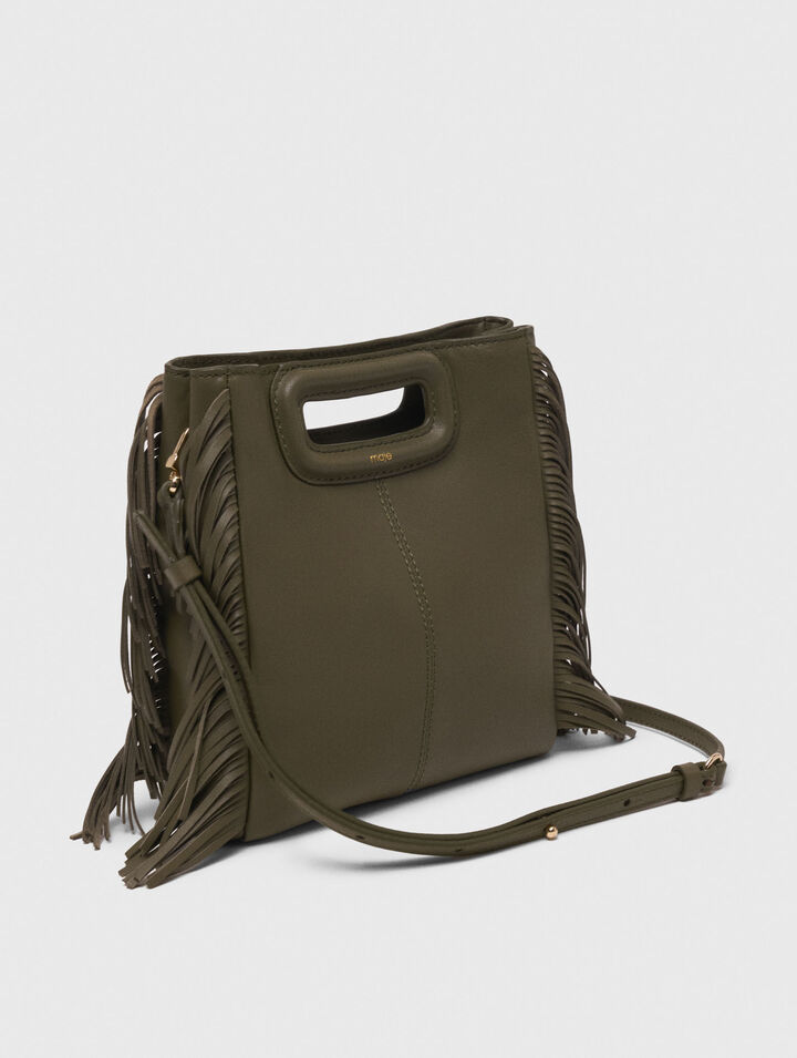 Smooth leather M bag