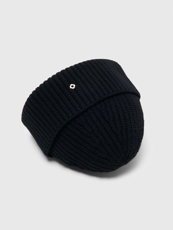 Wool and cashmere hat