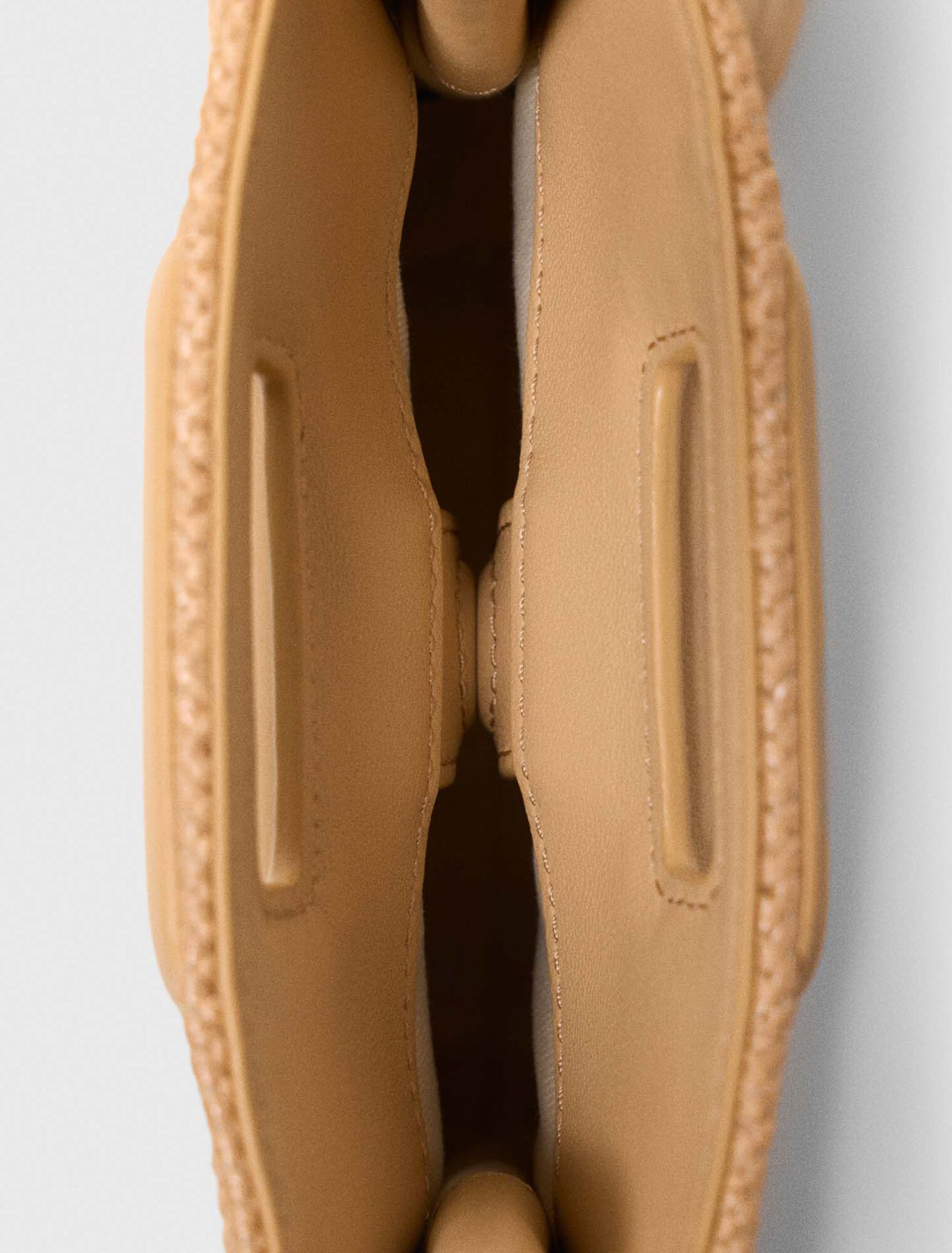 Raffia effect M Mini bag