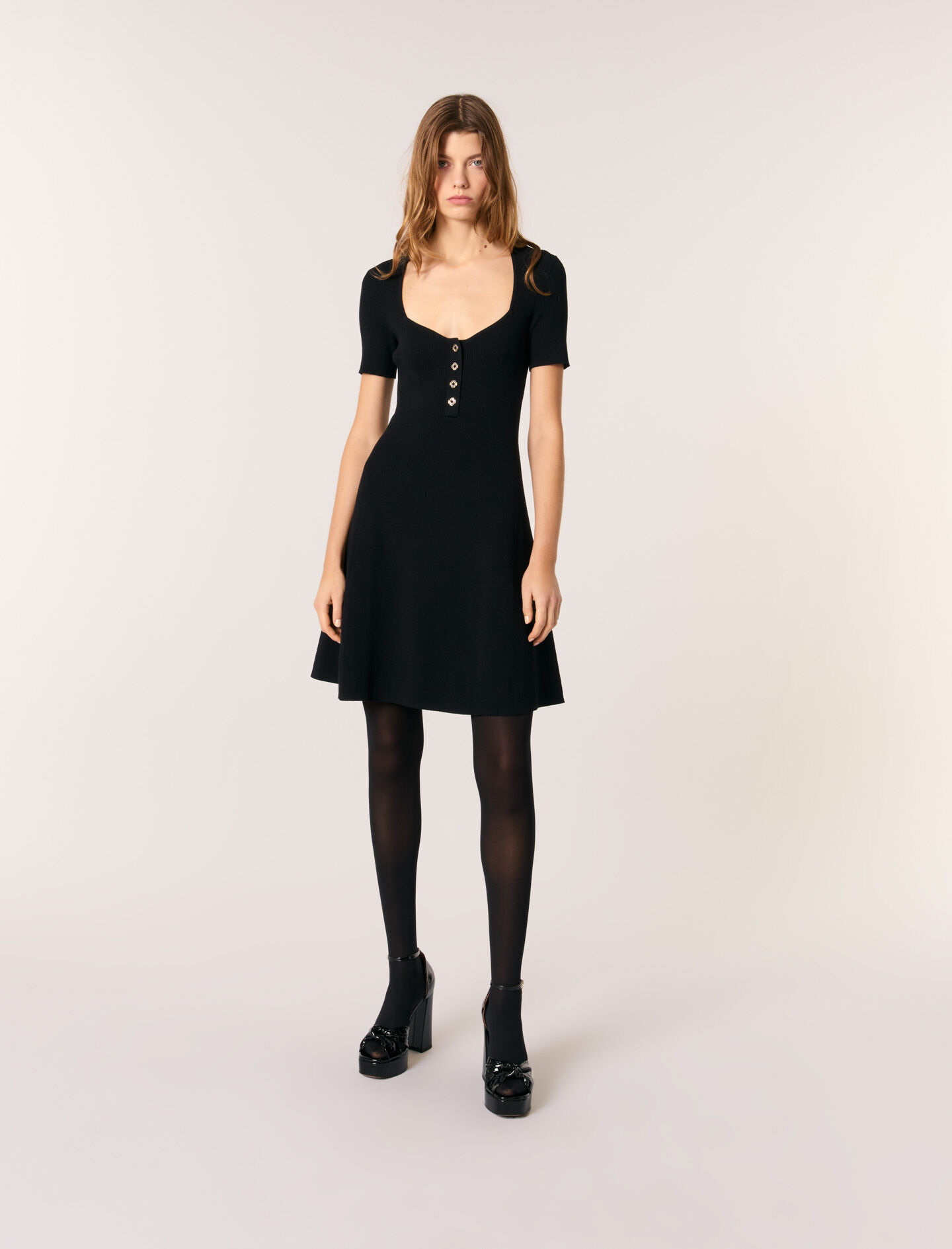 Women s Short black dresses The Latest Styles Maje