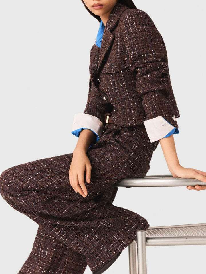 Tweed trousers