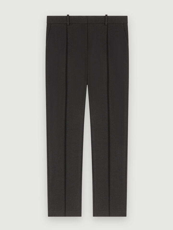 Black tailored pants