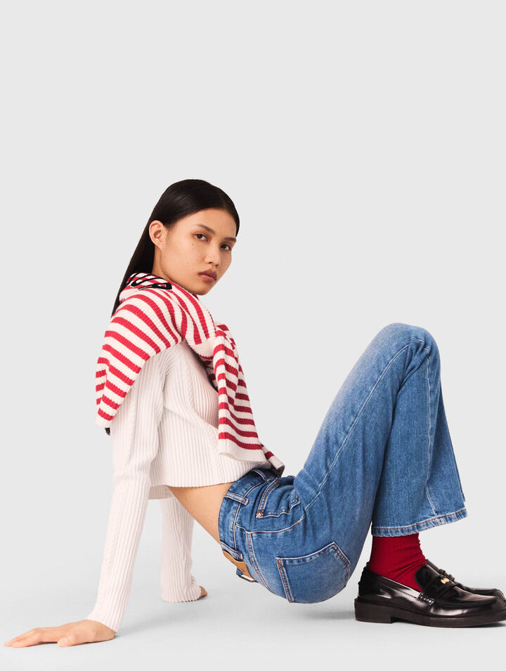 Vaqueros denim con bolsillos