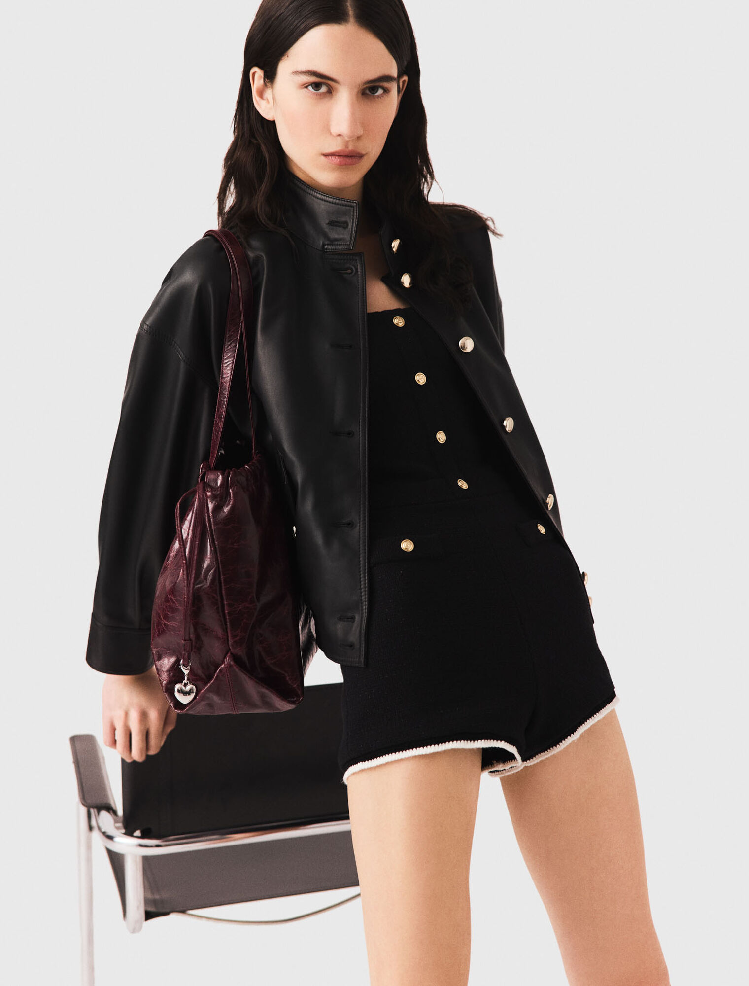 Leather jacket