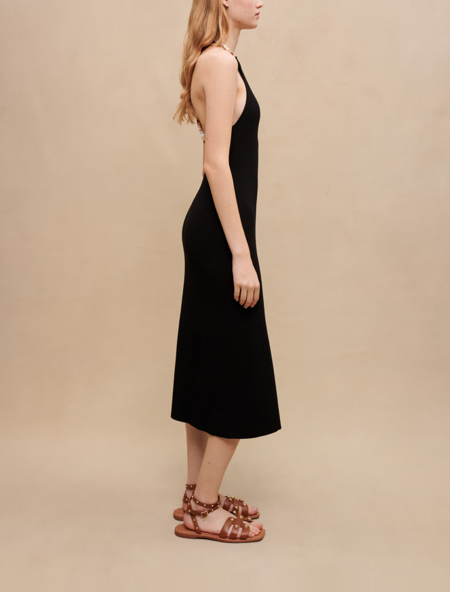 Chain detail maxi dress
